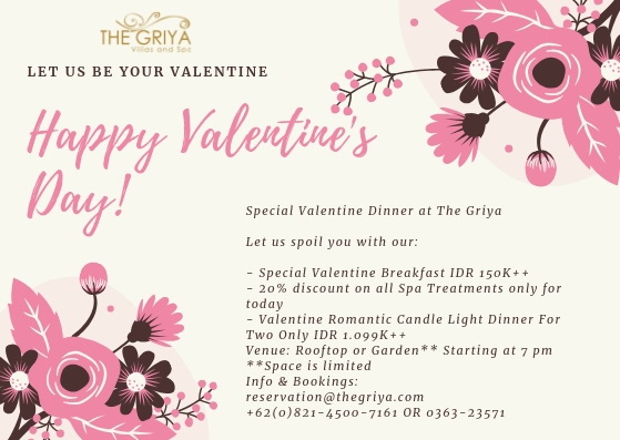 The Griya - Happy Valentine