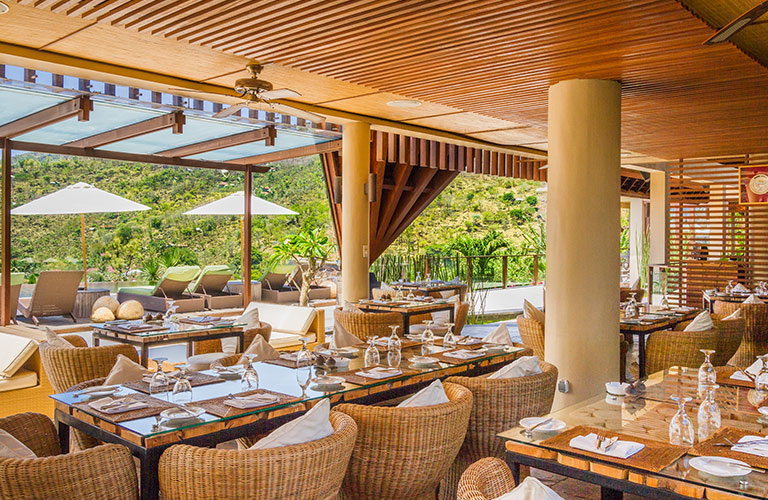 The Griya Resort and Spa Bali - Best restaurant and Terrace in Amed